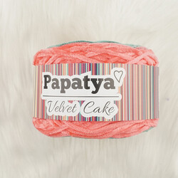 PAPATYA VELVET CAKE EL ÖRGÜ İPİ 150 GR. 150 MT. - Thumbnail