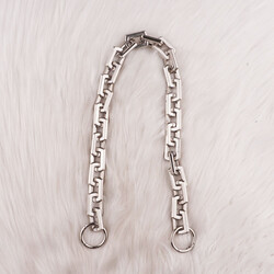 PLASTIC COATED HOOK CHAIN ​​50 CM. - Thumbnail