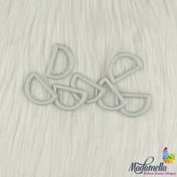 PLASTIC D RING (6 PIECE) - Thumbnail