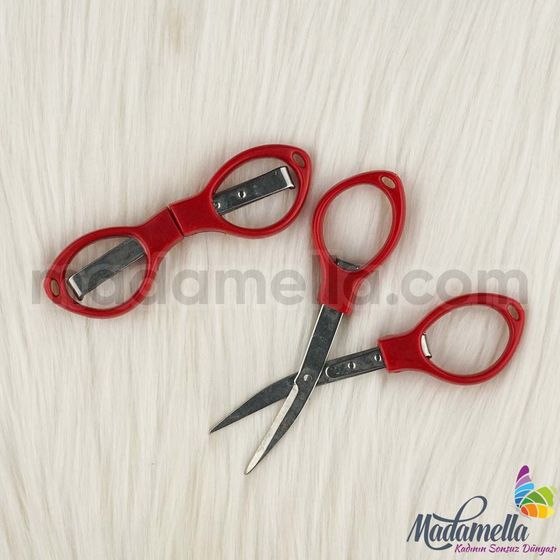 PLASTIC FOLDING SCISSORS