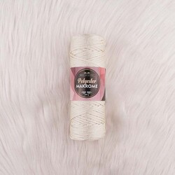 POLYESTER MACROME HAND KNITTING YARN NO:5 200 GR. - Thumbnail