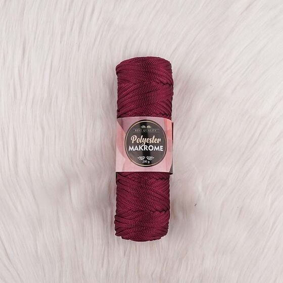 POLYESTER MACROME HAND KNITTING YARN NO:5 200 GR.