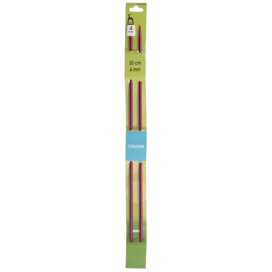 PONY ALÜMİNYUM RENKLİ ÖRGÜ ŞİŞİ 35 CM 33707