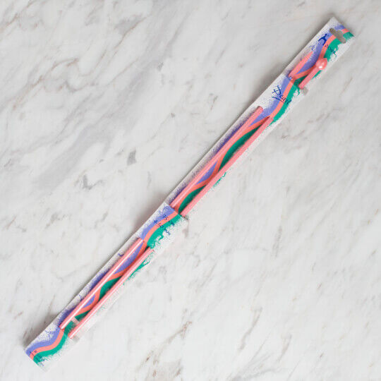 PEARL KNITTING NEEDLE WITH PONY PEARL 35 CM