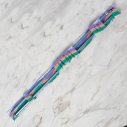 PEARL KNITTING NEEDLE WITH PONY PEARL 35 CM - Thumbnail