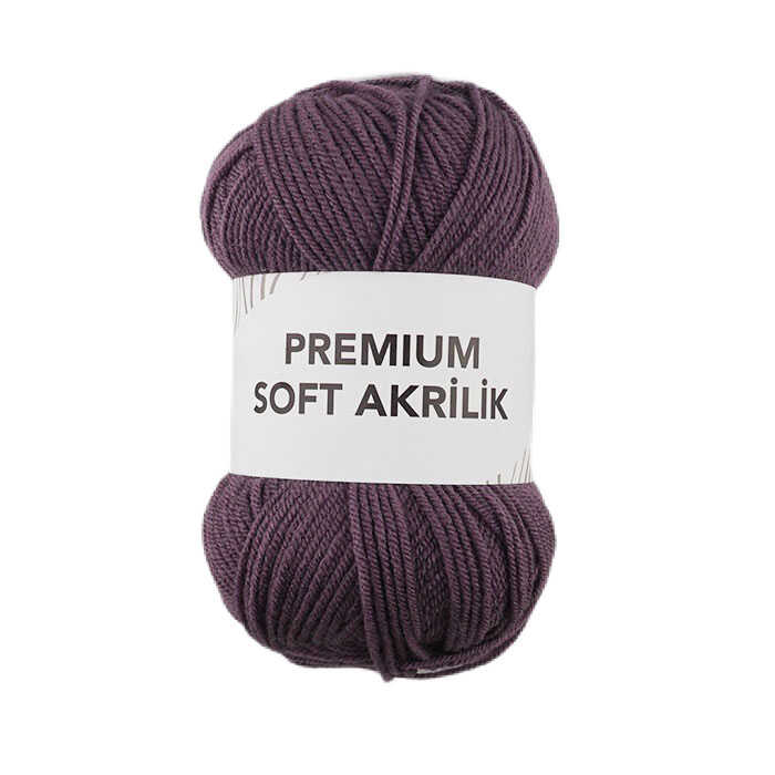 Premıum Soft Akrilik Örgü İpi 100 Gr. Üzümsuyu