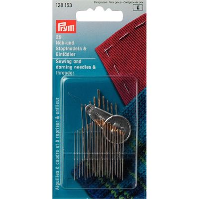 PRYM 128153 HANDMADE-KNITTING NEEDLE-BOOTHROOM THREADER 29 PIECES