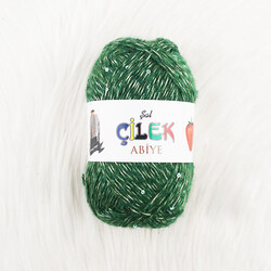 Noname - PULLU TİFTİK ÖRGÜ İPİ YEŞİL 100 GR