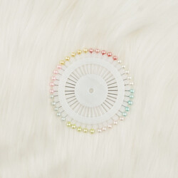 Noname - RENKLİ BAŞLI TOPLU İĞNE 3.50 CM.