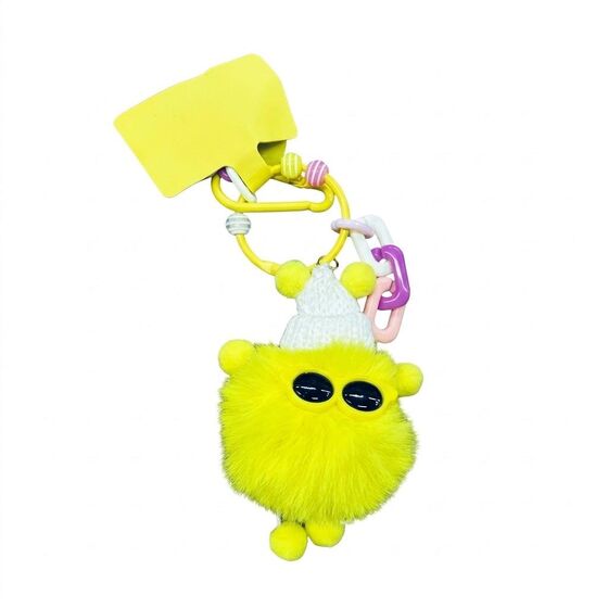 RENKLİ PELUŞ CHARM ANAHTARLIK - 3
