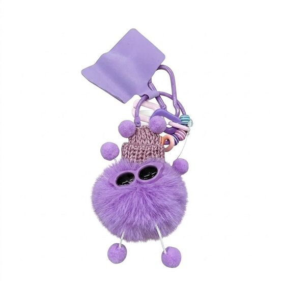 RENKLİ PELUŞ CHARM ANAHTARLIK - 1