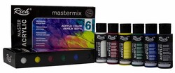 Rich - RİCH ACRYLIC MASTER MIX SET 60 CC.6 LI 060-11406 Rich - RİCH ACRYLIC MASTER MIX SET 60 CC.6 LI 060-11406