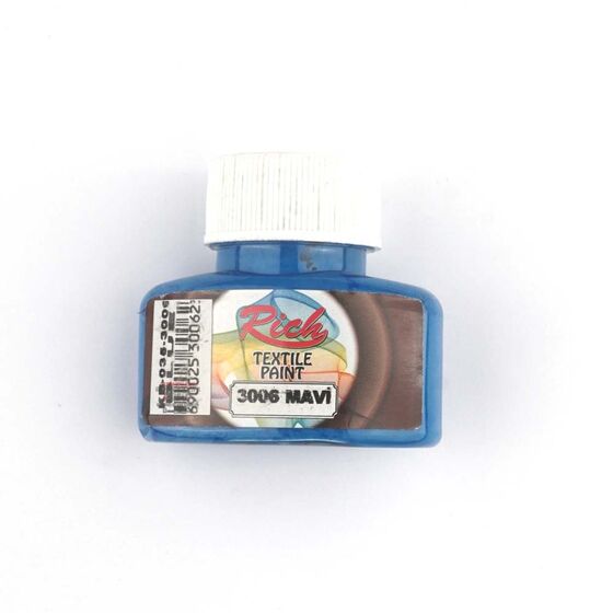 RİCH ACRYLIC OPAQUE FABRIC PAINT 50 CC.