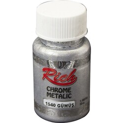 RİCH CHROME METALLIC PAINT 50 CC. - Thumbnail