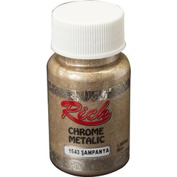 RİCH CHROME METALLIC PAINT 50 CC. - Thumbnail