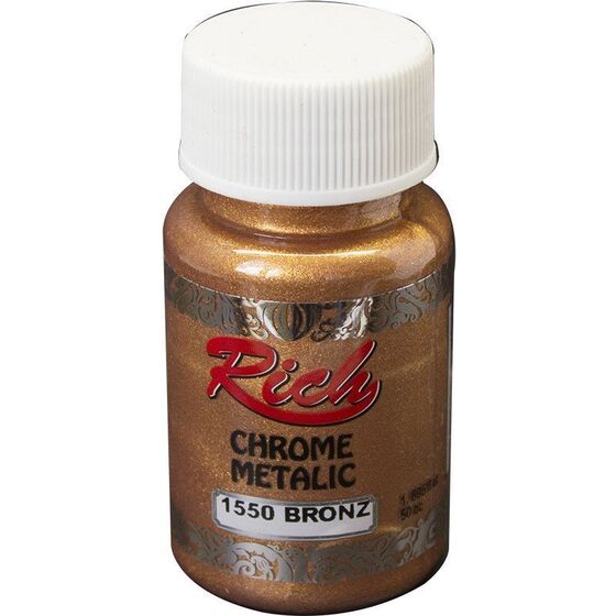 RİCH CHROME METALLIC PAINT 50 CC.