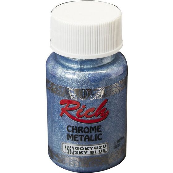 RİCH CHROME METALLIC PAINT 50 CC.