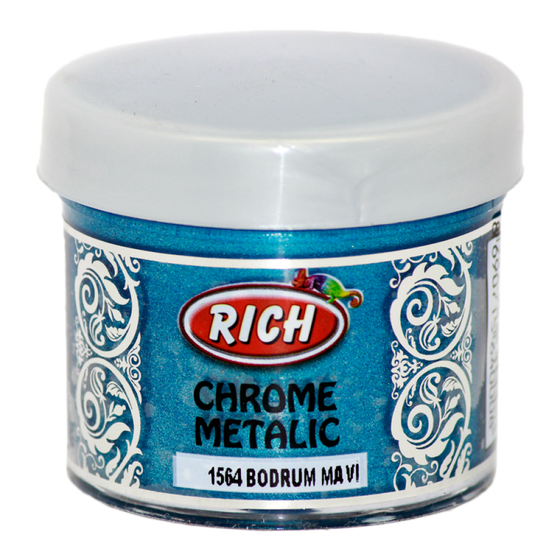 RİCH CHROME METALLIC PAINT 50 CC.