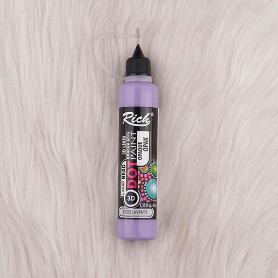 RİCH DOT PAINT BEAD PAINT OPAQUE 3D 40 CC.