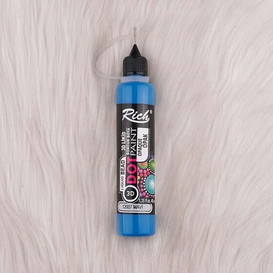 RİCH DOT PAINT BEAD PAINT OPAQUE 3D 40 CC.