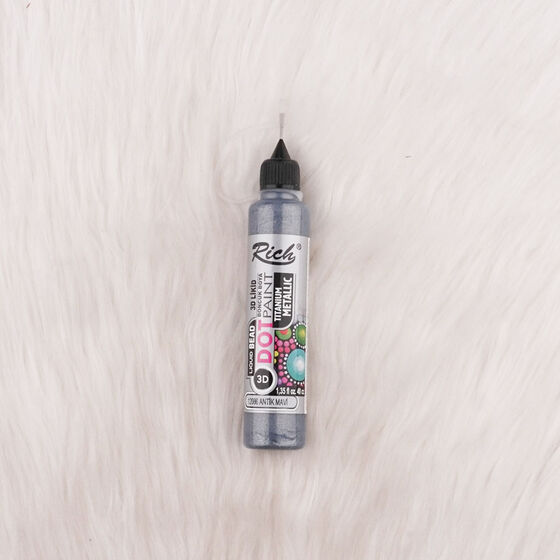 RİCH DOT PAINT BEAD PAINT TITANIUM METALLIC 3D 40 CC.