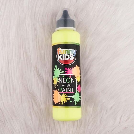 RİCH FUNNY KIDS NEON ACRYLIC PAINT 500 CC.