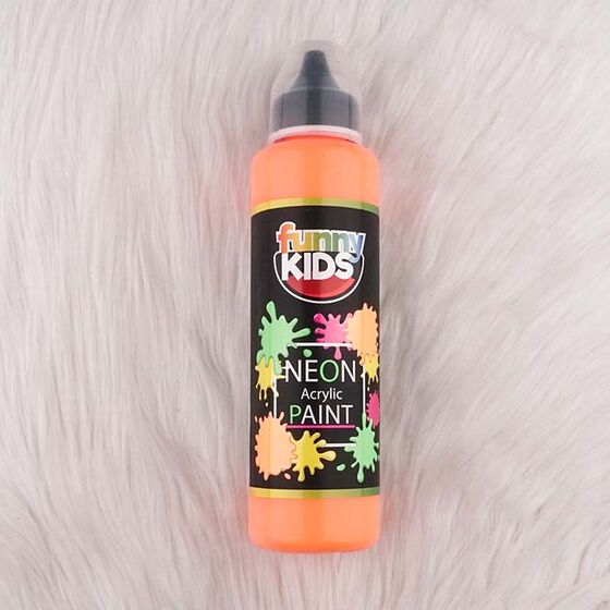 RİCH FUNNY KIDS NEON ACRYLIC PAINT 500 CC.