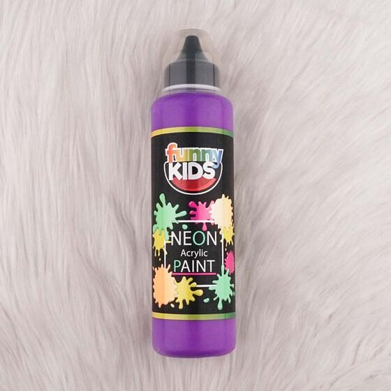 RİCH FUNNY KIDS NEON ACRYLIC PAINT 500 CC.