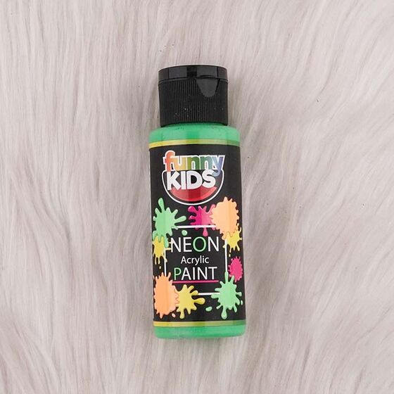 RİCH FUNNY KIDS NEON ACRYLIC PAINT 70 CC.