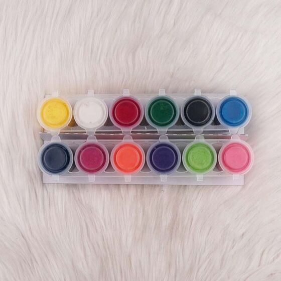 RİCH FUNNY KIDS FINGER PAINT SET OF 6 25 ML.