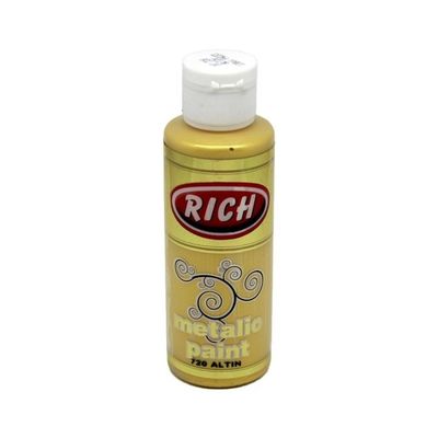 RİCH METALLIC ACRYLIC PAINT 130 CC.