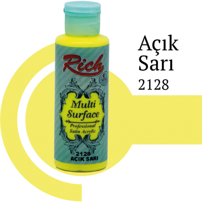 RİCH MULTI SURFACE ACRYLIC PAINT 130 CC.