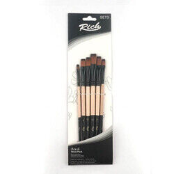 RİCH NEW SERIES BRUSH SET OF 6 05 STROKE 67-11217