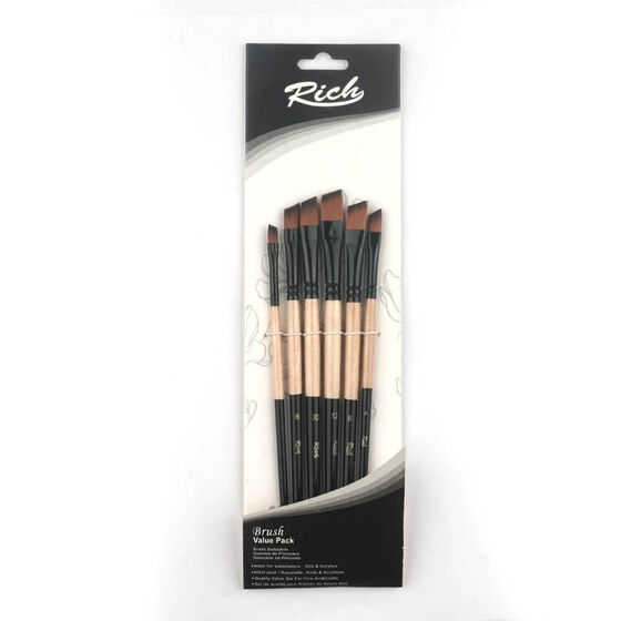 RİCH NEW SERIES SIDE CUT BRUSH SET OF 6 11219