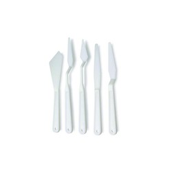 Rich - RICH PLASTIC SPATULA SET OF 5 Rich - RICH PLASTIC SPATULA SET OF 5