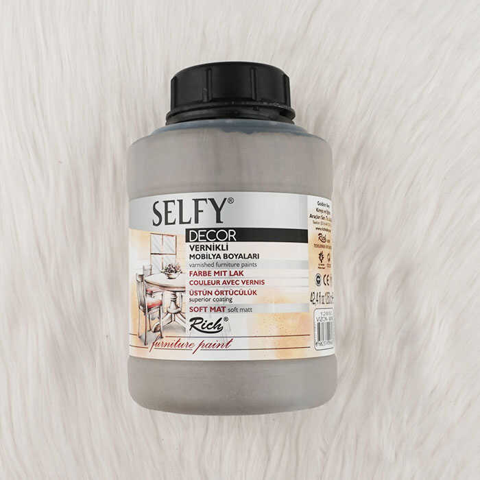 RİCH SELFY DECOR VERNİKLİ MOBİLYA BOYASI 1250 CC VERNİKLİ MOBİLYA