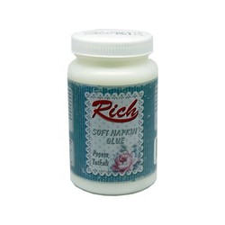 Rich - -RİCH SOFT PEÇETE TUTKALI 250 CC. (KAVANOZ)