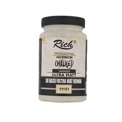 Rich - RİCH ULTRA MAT VARNISH CHALKED 250 CC Rich - RİCH ULTRA MAT VARNISH CHALKED 250 CC