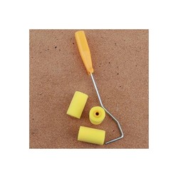 Rich - RİCH YELLOW SPONGE METAL HANDLE ROLL SET(5CM) Rich - RİCH YELLOW SPONGE METAL HANDLE ROLL SET(5CM)