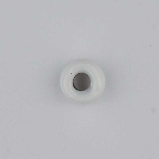 ROUND GLASS BEAD FLAT 11 MM