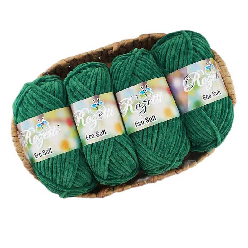 Rozetti Eco Chenille Örgü İpi 500 Gr. Yeşil