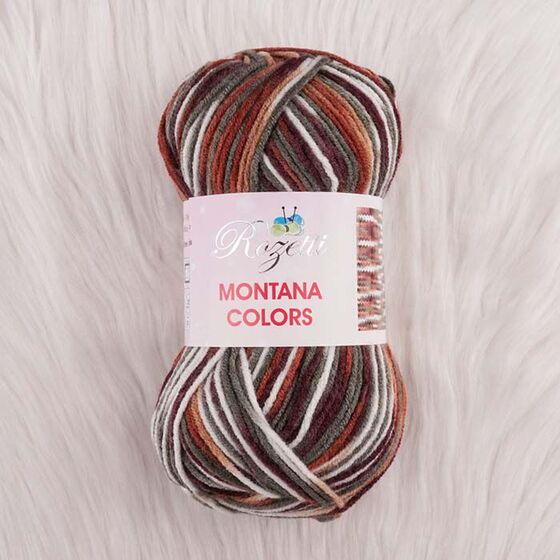 ROZETTİ MONTANA COLORS EL ÖRGÜ İPİ 100 GR.210 MT.