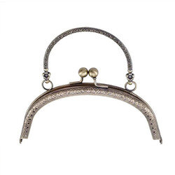 SAPLI OVAL DELİKLİ METAL BURS 16.5 CM 1030 - Thumbnail