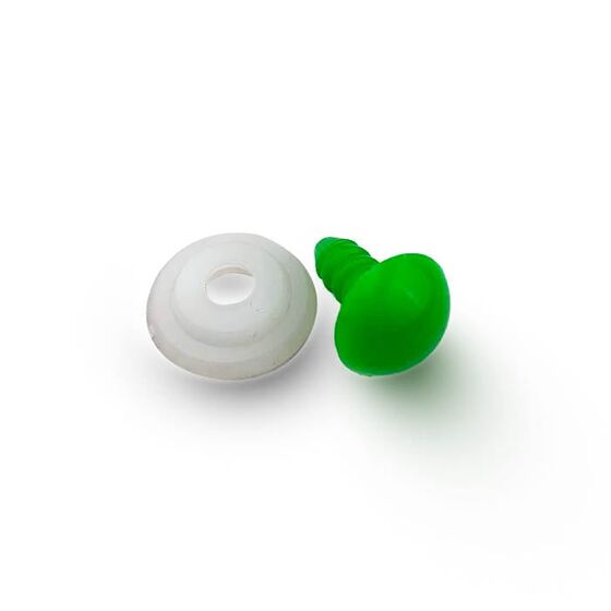 SCREW EYE 15 MM. GREEN