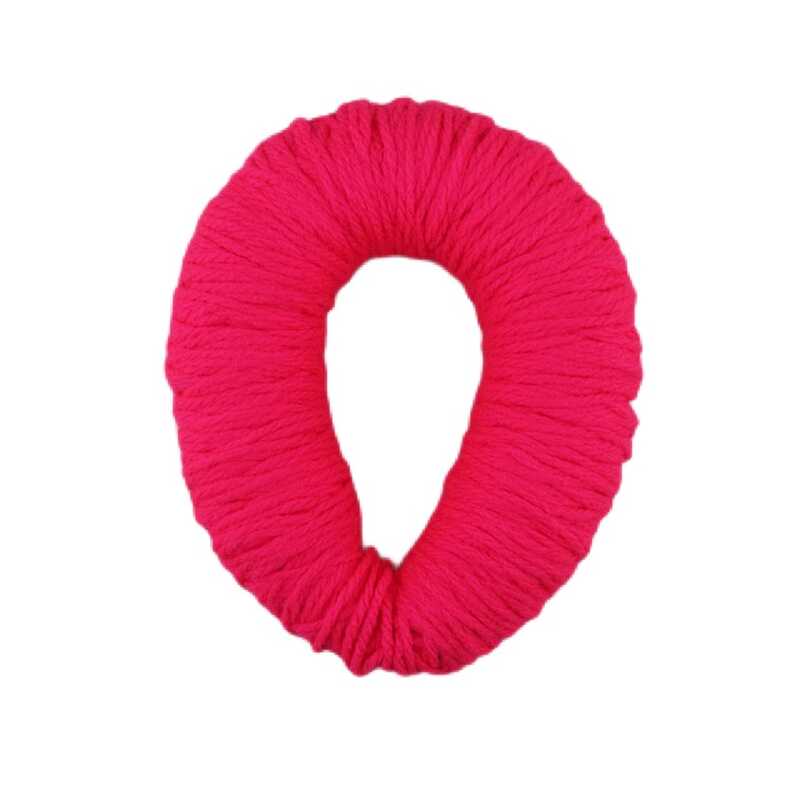 Simit Örgü İpi Neon Pembe