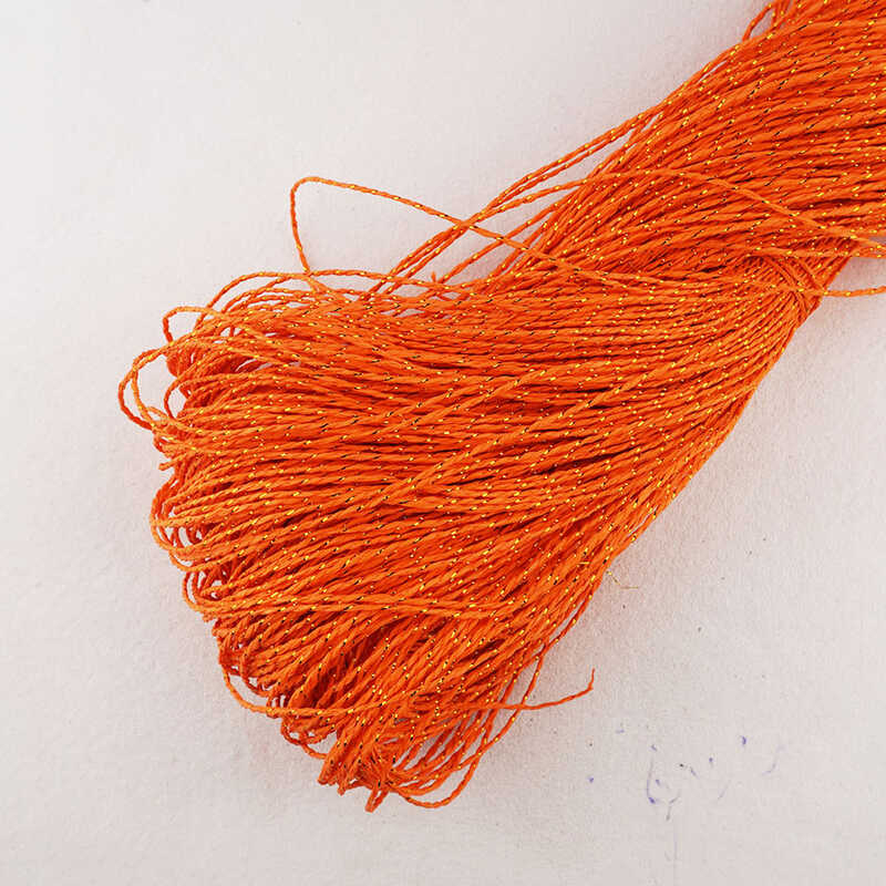 Simli Kağıt İp Turuncu 320 Gr