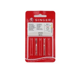 Singer - SİNGER 2028 ÇİFT 2 MM İĞNESİ 2 Lİ Singer - SİNGER 2028 ÇİFT 2 MM İĞNESİ 2 Lİ