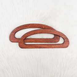 ŞİRİN - ŞİRİN AHŞAP ÇANTA SAPI 666-1 - MAUN