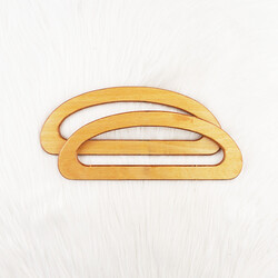 ŞİRİN - ŞİRİN AHŞAP ÇANTA SAPI 666-2 - ORANGE