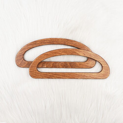 ŞİRİN - ŞİRİN AHŞAP ÇANTA SAPI 666-4 - MOCHA